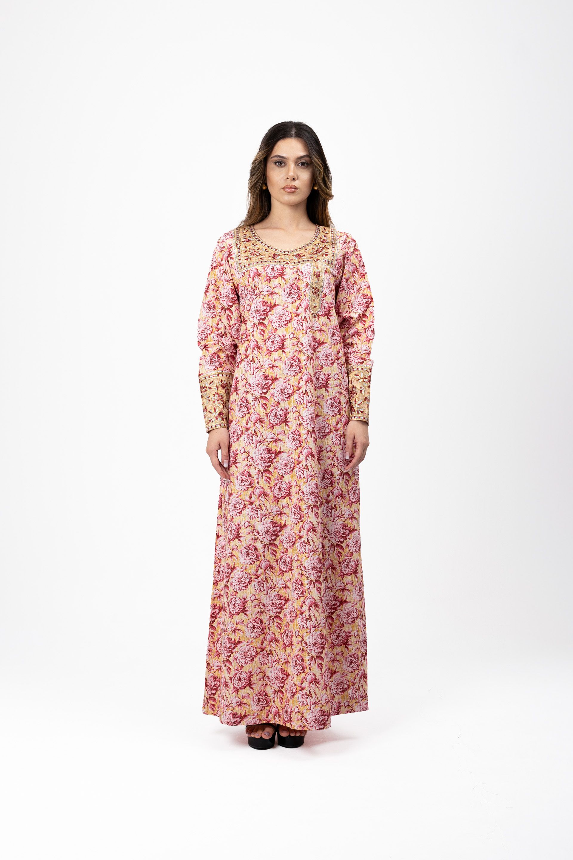 Blush Petals On Gold